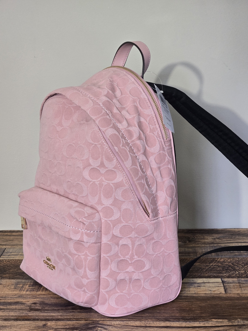 Coach Taylor Backpack In Signature Denim - Picture 3 of 9